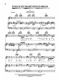 Even If My Heart Would Break von Franne Golde (Download) 