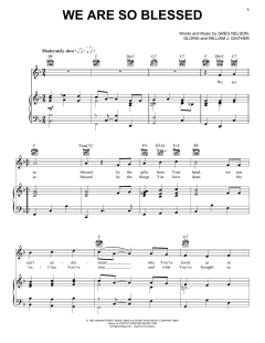 We Are So Blessed von Greg Nelson (Download) 