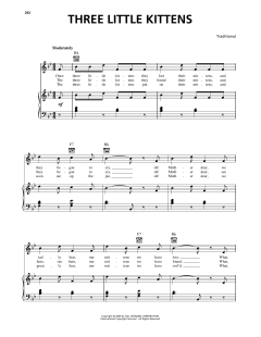 Three Little Kittens (Download) 