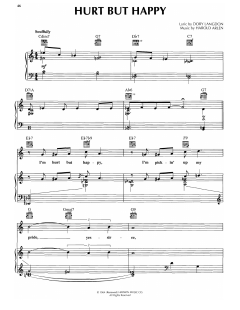 Hurt But Happy von Harold Arlen (Download) 