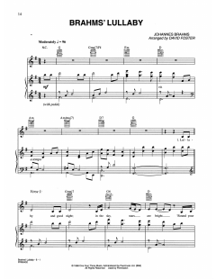 Brahm's Lullaby von Celine Dion (Download) 