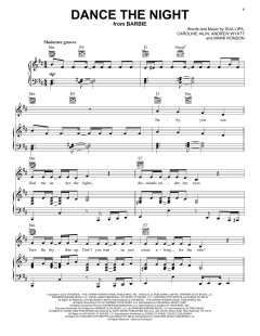 Dance The Night von Dua Lipa (Download) 