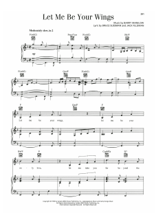 Let Me Be Your Wings von Barry Manilow (Download) 
