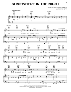 Somewhere In The Night von Barry Manilow (Download) 