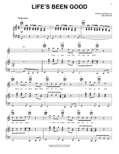 Life's Been Good von Joe Walsh (Download) 