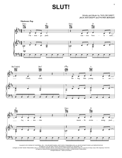 Slut! (Taylor's Version) (From The Vault) von Taylor Swift (Download) 