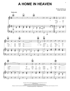 A Home In Heaven von Hank Williams (Download) 