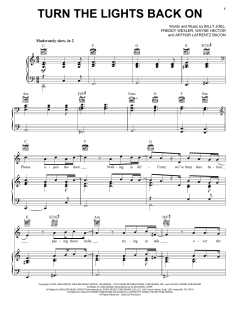 Turn The Lights Back On von Billy Joel (Download) 