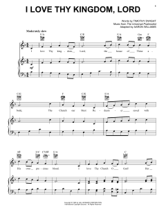 I Love Thy Kingdom, Lord von Aaron Williams (Download) 