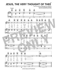 Jesus, The Very Thought Of Thee von Edward Caswall (Download) 
