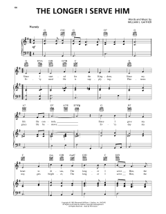The Longer I Serve Him (Download) 