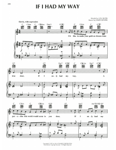 If I Had My Way von James Kendis (Download) 