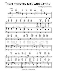 Once To Every Man And Nation von Thomas J. Williams (Download) 