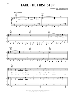 Take The First Step von Greg Mathieson (Download) 