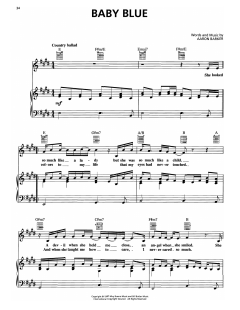 Baby Blue von Aaron Barker (Download) 