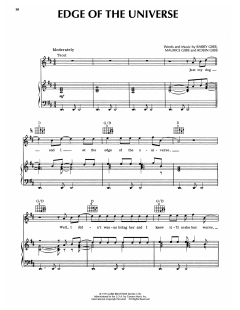 Edge Of The Universe von Bee Gees (Download) 