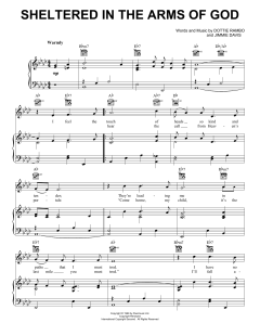 Sheltered In The Arms Of God von Dottie Rambo (Download) 