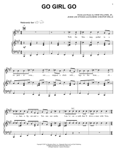 Go Girl Go von Hank jr. Williams (Download) 