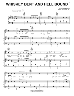 Whiskey Bent And Hell Bound von Hank jr. Williams (Download) 