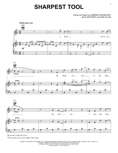Sharpest Tool von Sabrina Carpenter (Download) 