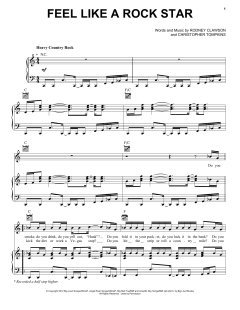 Feel Like A Rock Star von Rodney Clawson (Download) 