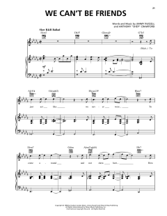 We Can't Be Friends von Deborah Cox (Download) 