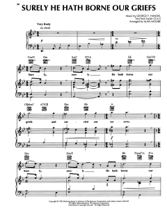 Surely He Hath Borne Our Griefs von George Frideric Handel (Download) 