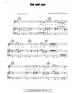 Fat Old Sun von Pink Floyd (Download) 