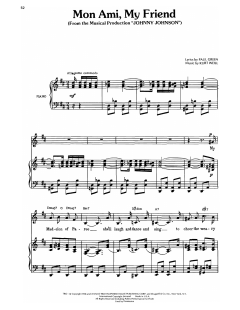 Mon Ami, My Friend von Kurt Weill (Download) 
