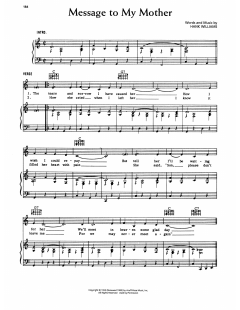 Message To My Mother von Hank Williams (Download) 