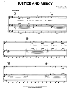 Justice And Mercy von Matt Redman (Download) 