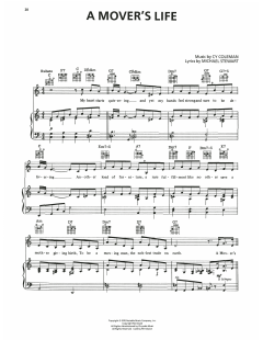 A Mover's Life von Cy Coleman (Download) 