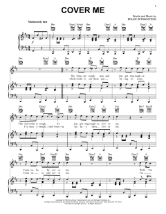 Cover Me von Bruce Springsteen (Download) 