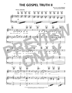 The Gospel Truth II von Alan Menken (Download) 