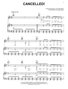 CANCELLED! von Taylor Swift (Download) 