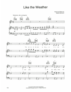Like The Weather von Natalie Merchant (Download) 