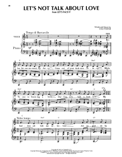 Let's Not Talk About Love von Cole Porter (Download) 