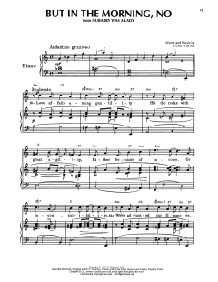 But In The Morning, No (DuBarry Was A Lady) von Cole Porter (Download) 