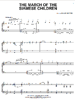 The March Of The Siamese Children von Richard Rodgers (Download) 