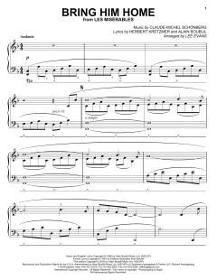 Bring Him Home von Alain Boublil (Download) 