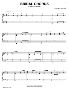 Bridal Chorus von Richard Wagner (Download) 