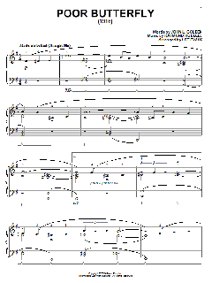 Poor Butterfly von Raymond Hubbell (Download) 