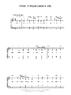 Once In Royal David's City von Cecil F. Alexander (Download) 