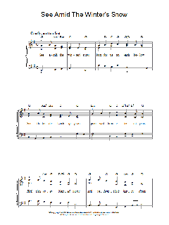 See Amid The Winter's Snow von Edward Caswall (Download) 