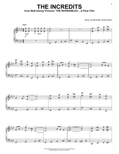 The Incredits von Michael Giacchino (Download) 