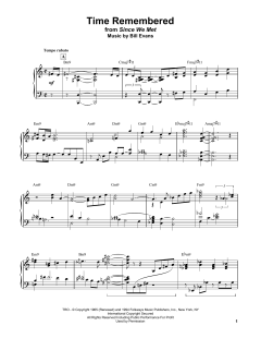 Time Remembered von Bill Evans (Download) 