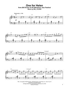 One For Helen von Bill Evans (Download) 