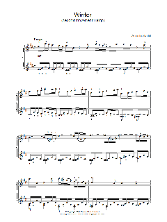 Winter von Antonio Vivaldi (Download) 