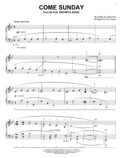 Come Sunday von Duke Ellington (Download) 