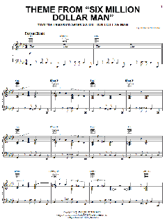 Theme From Six Million Dollar Man von Oliver Nelson (Download) 